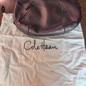 Cole Haan Gun Metal Hobo shoulder bag